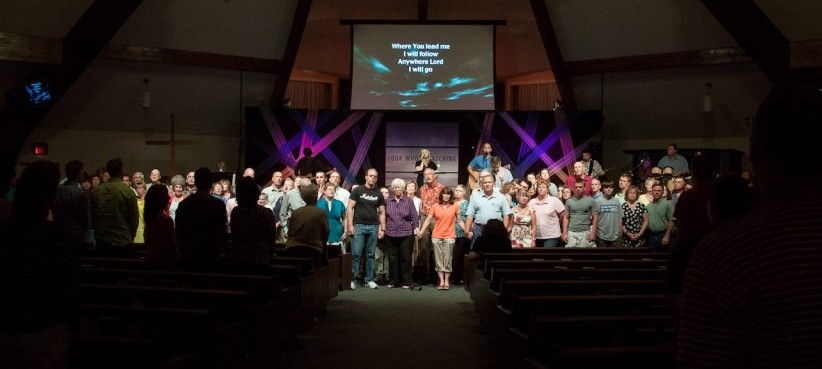 Committing to Prayer at Central Christian Church in Ocala Florida